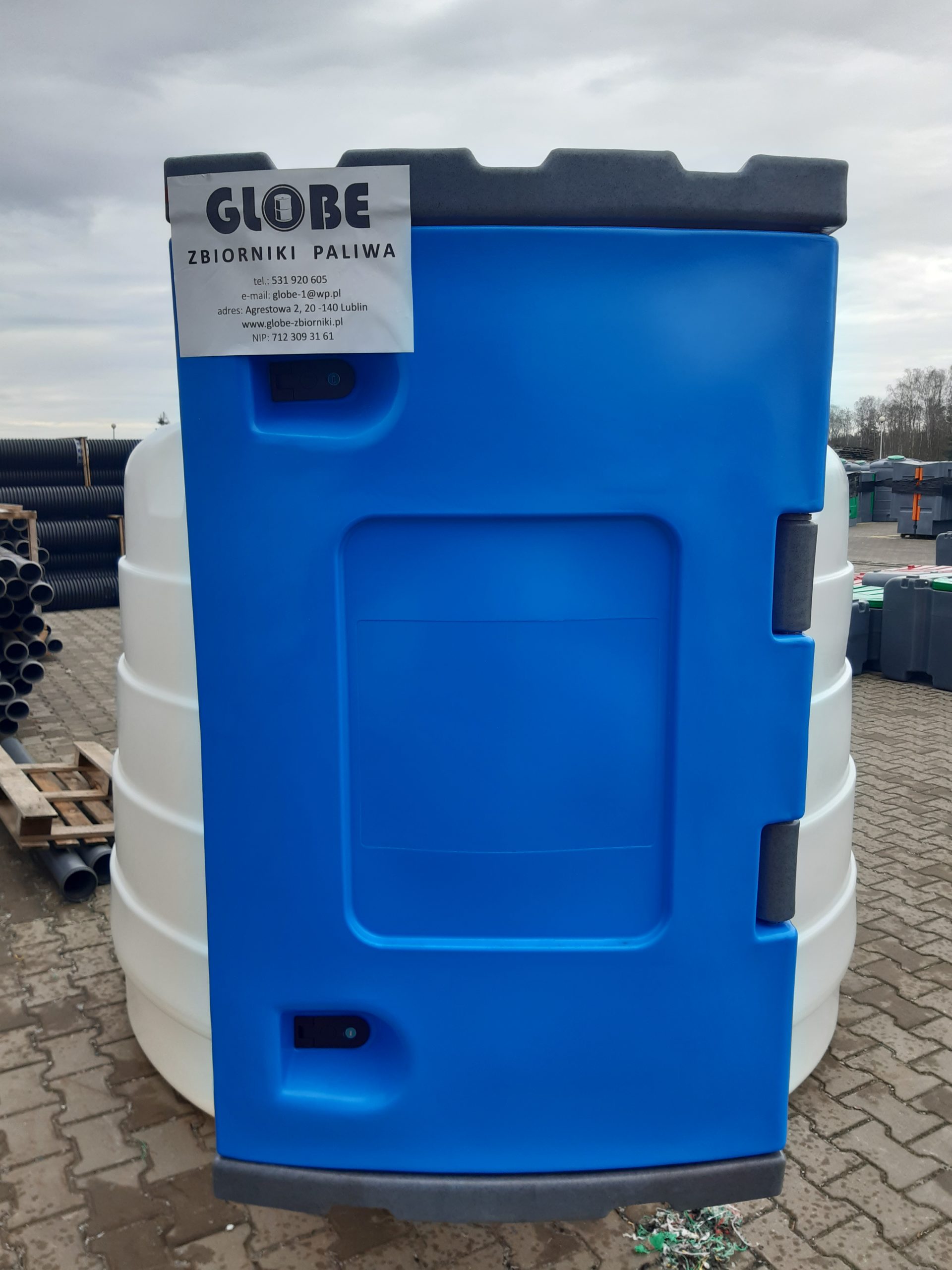Cuve AdBlue 5 000 L simple paroi - JFC - vue du produit