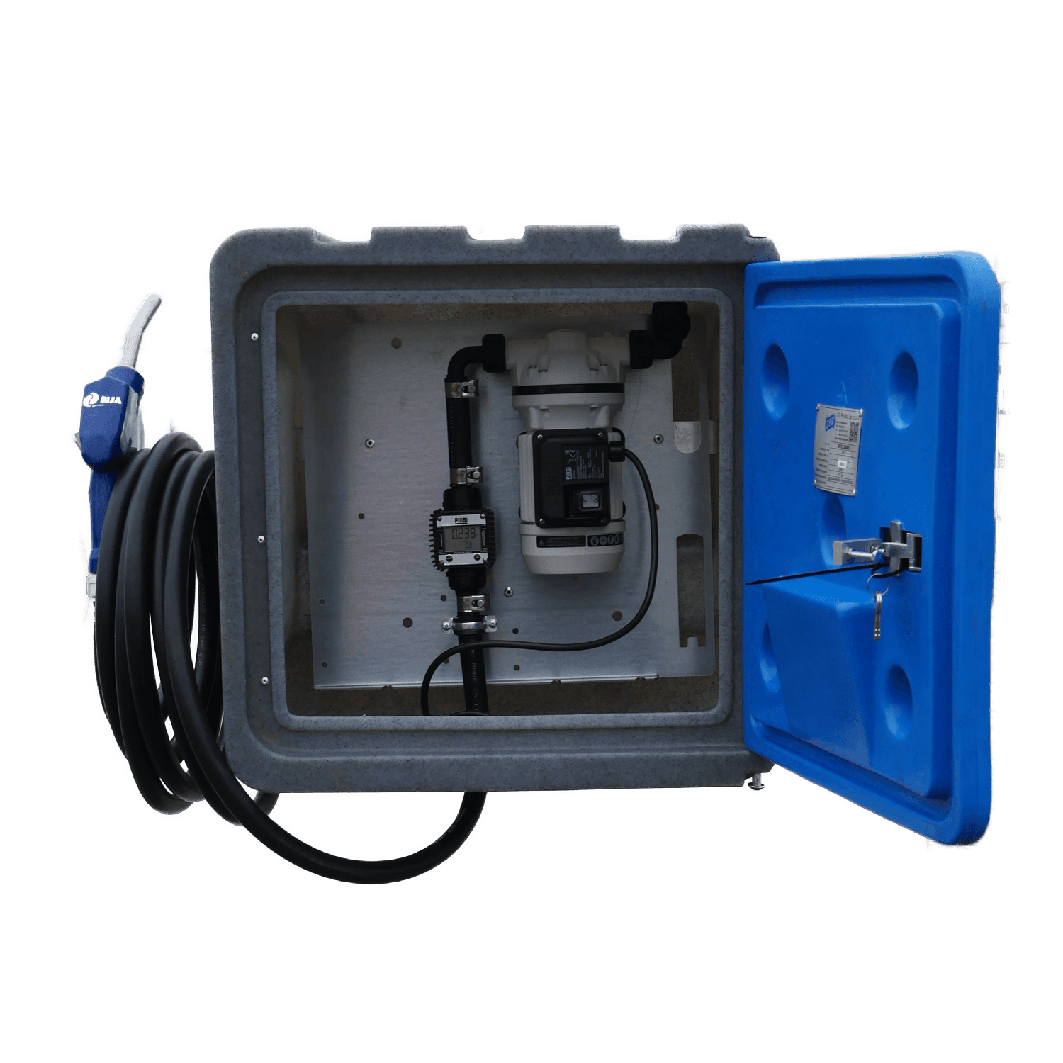 Cuve AdBlue 2 500 L simple paroi - JFC - vue du produit