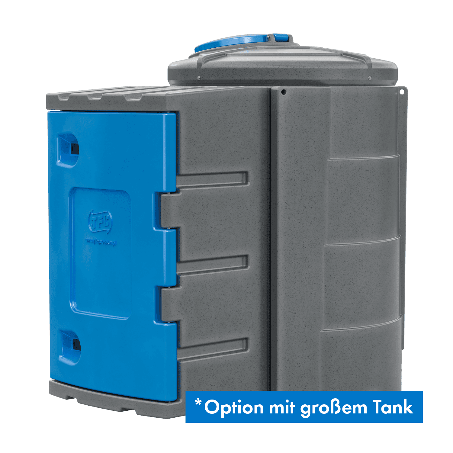 Cuve AdBlue 1 300 L double paroi - JFC - vue du produit