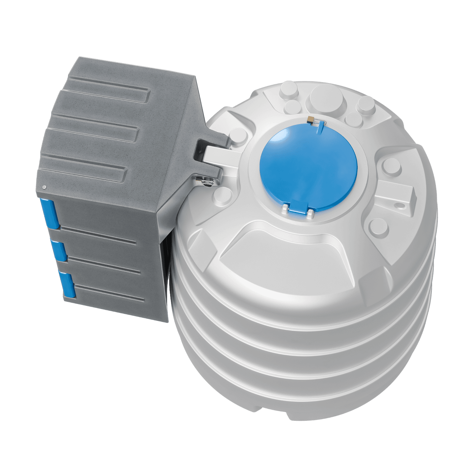 Cuve AdBlue 2 500 L simple paroi - JFC - vue du produit