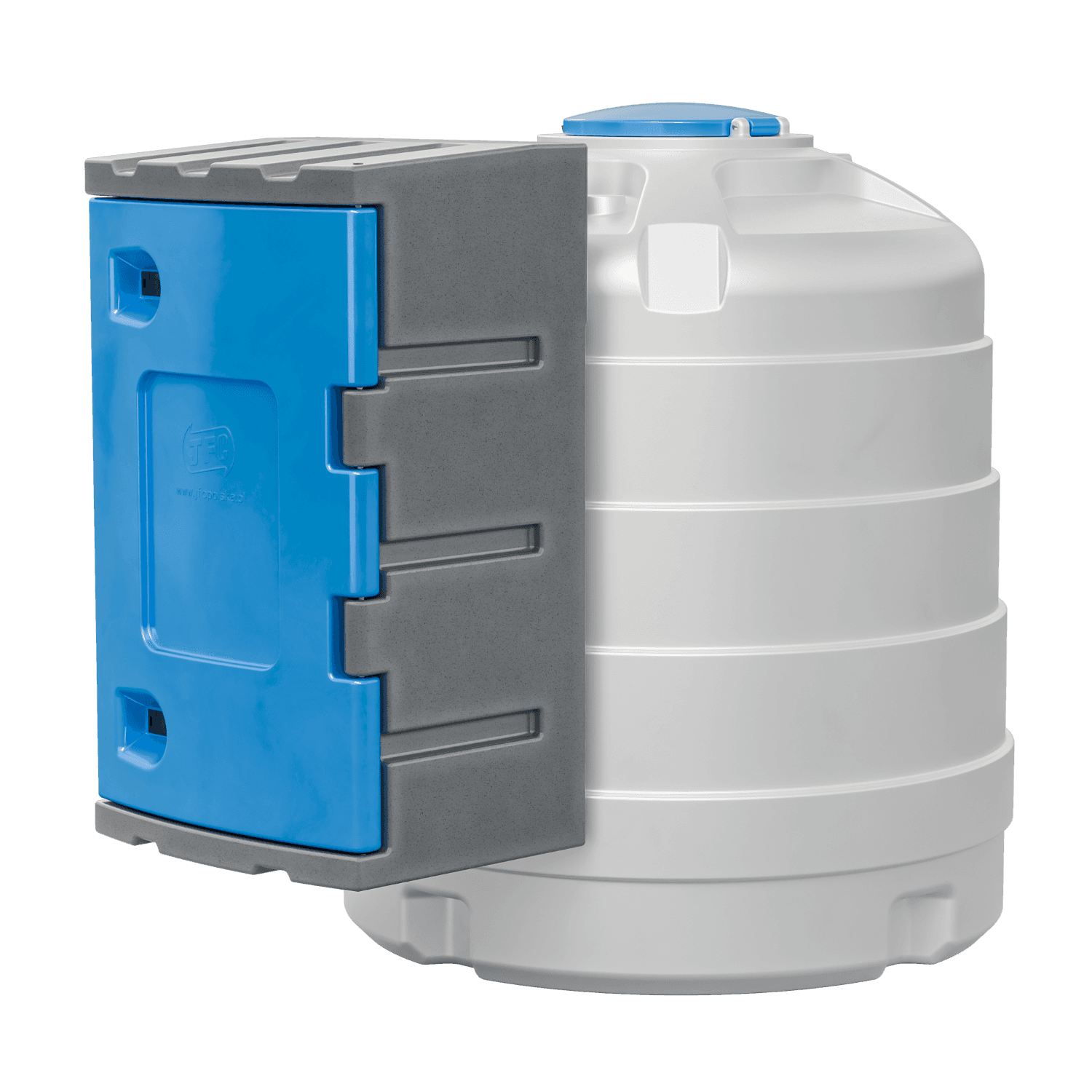 Cuve AdBlue 2 500 L simple paroi - JFC - vue du produit