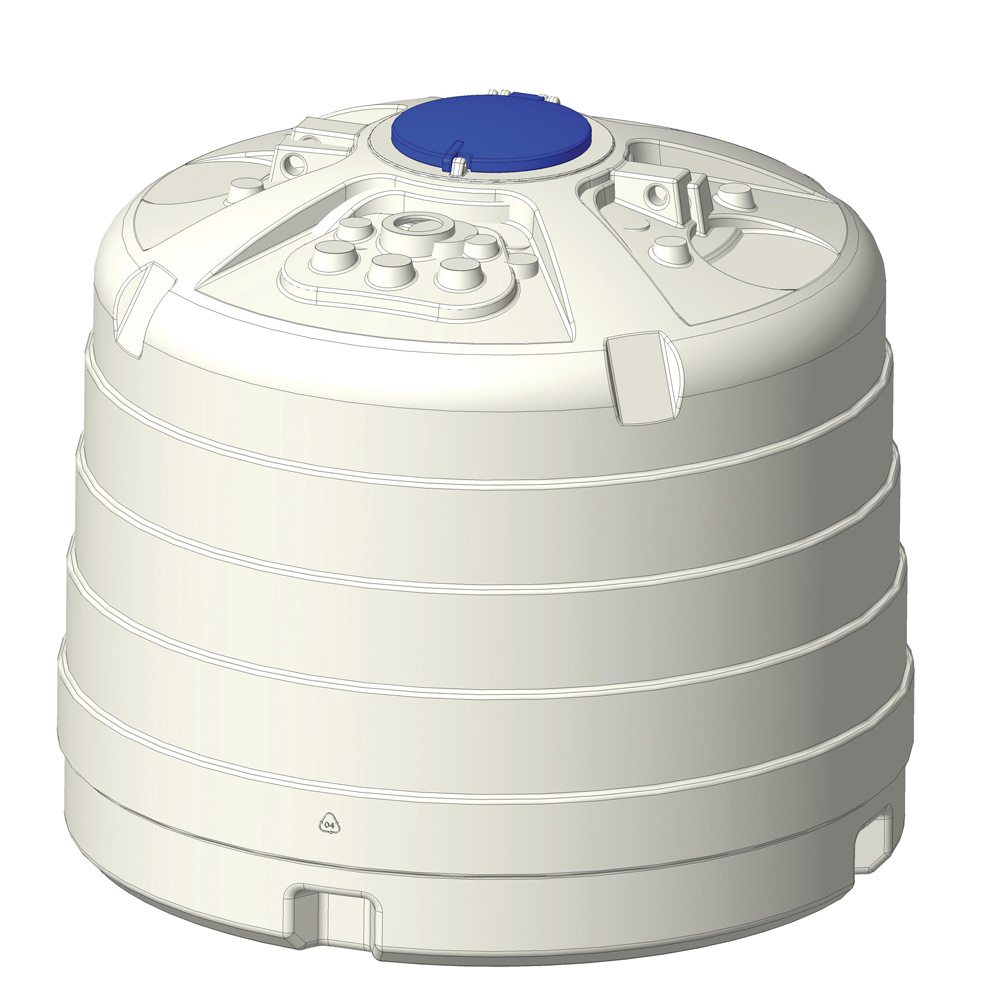 Cuve à eau de pluie 2 500 ou 5 000 L hors sol - JFC - vue du produit