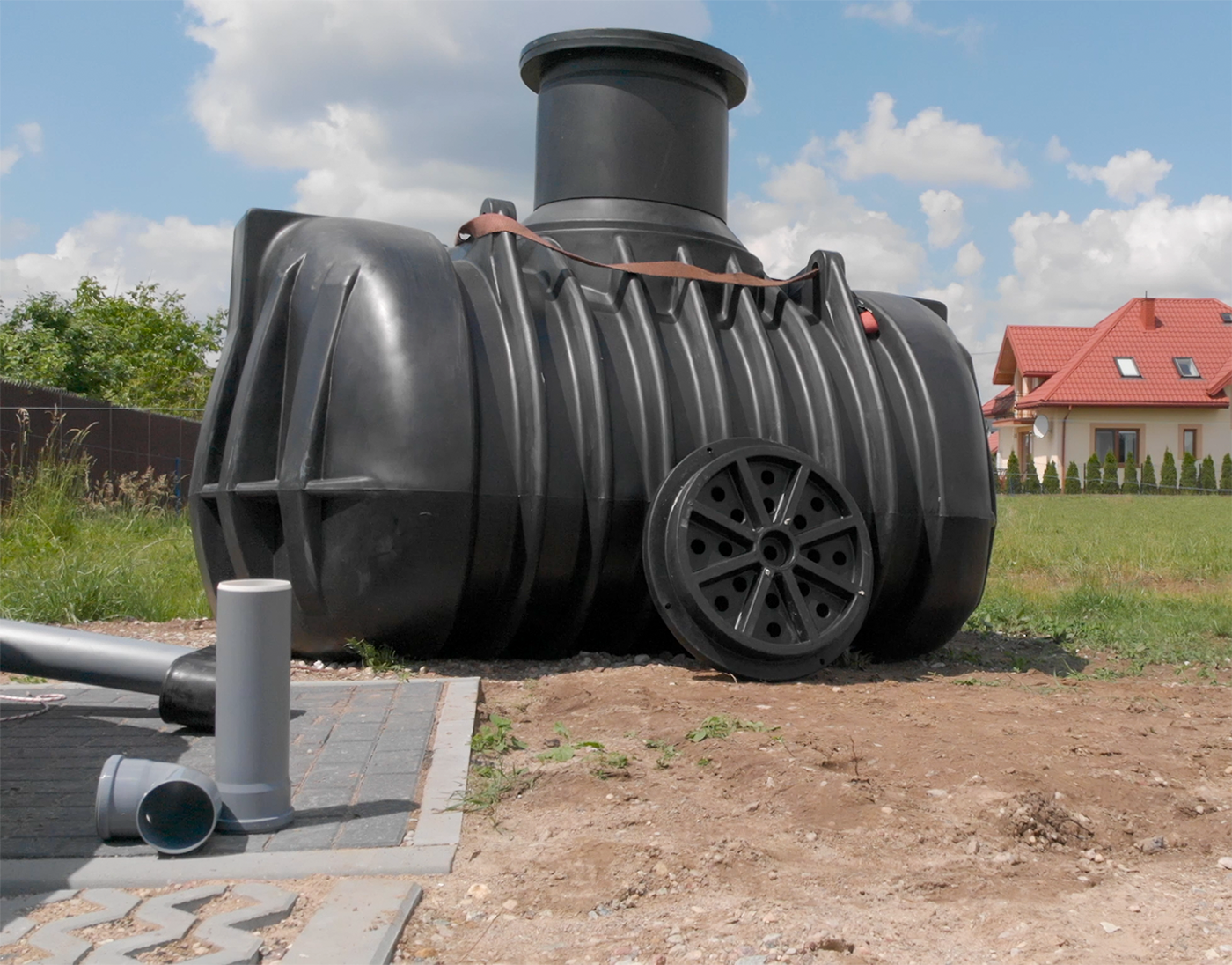 Cuve à eau de pluie 4 800 L enterrée - JFC WR-5000 - vue du produit