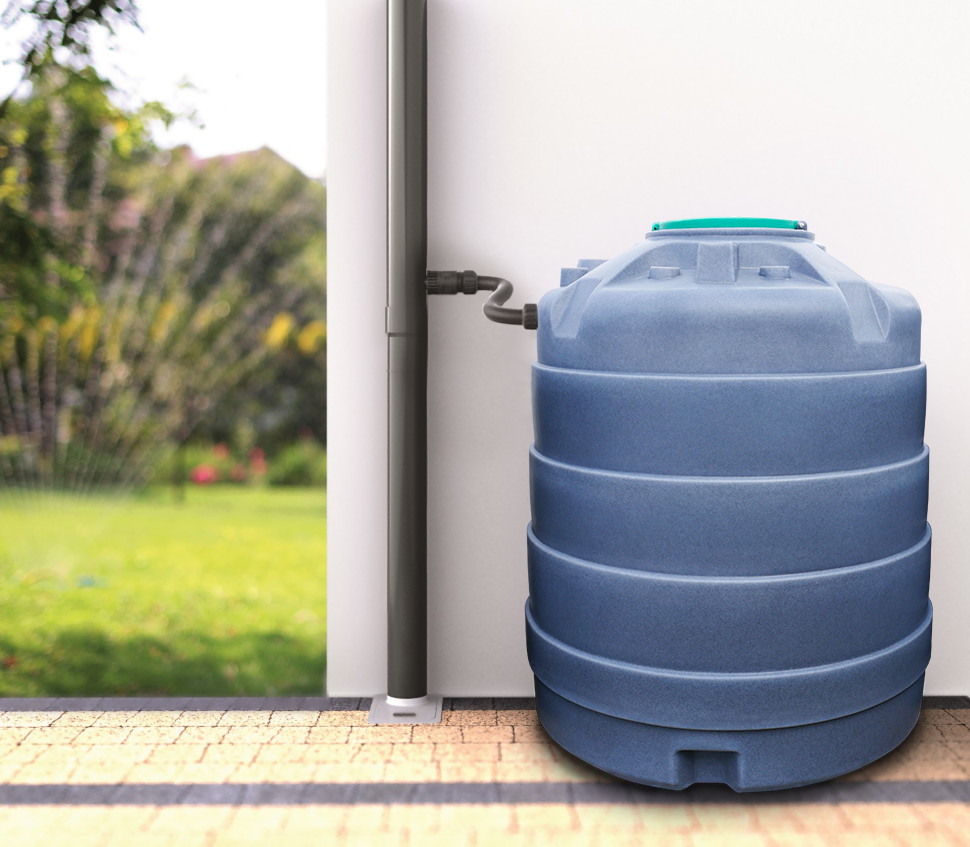 Cuve à eau de pluie 2 500 ou 5 000 L hors sol - JFC - vue du produit