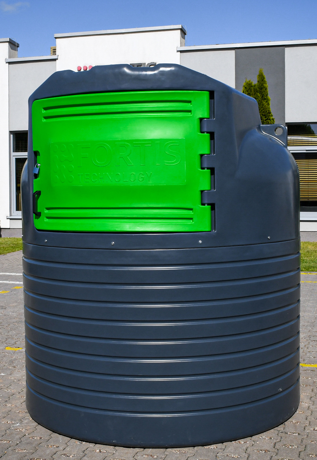 Cuve GNR et gasoil 2 500 L double paroi - Fortis ECOTANK - vue du produit