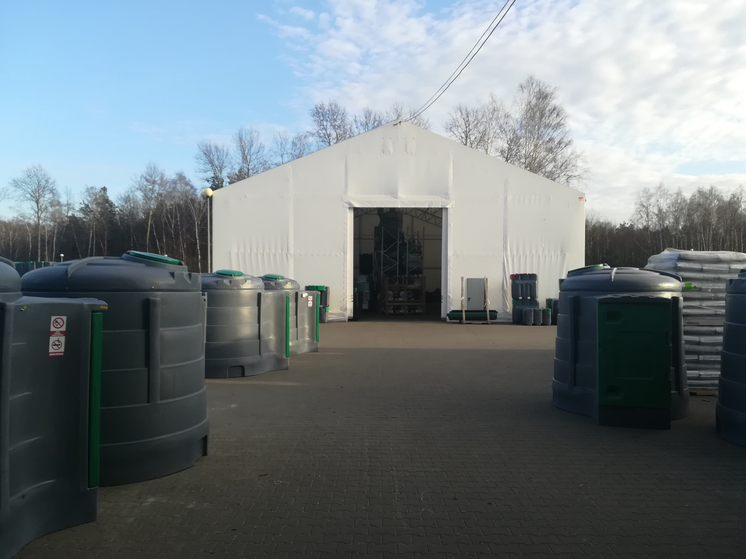 Installation modulaire GNR et gasoil 20 000 L - JFC - vue du produit