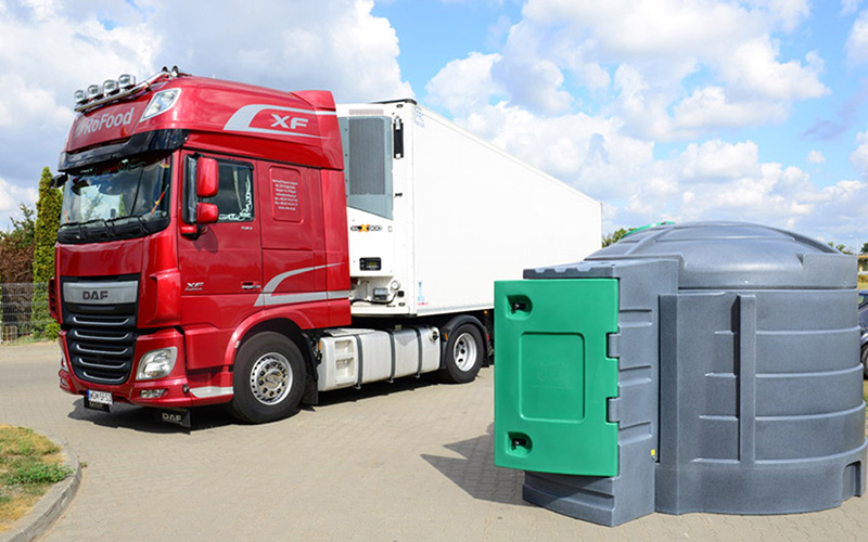 Installation modulaire GNR et gasoil 20 000 L - JFC - vue du produit