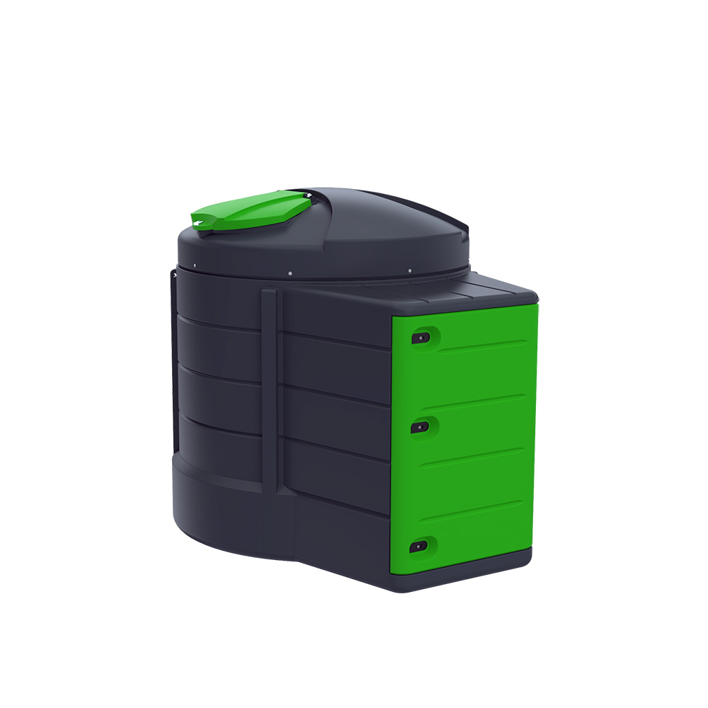 Cuve GNR et gasoil 2 500 L double paroi - Fortis X-TANK K24 - vue du produit