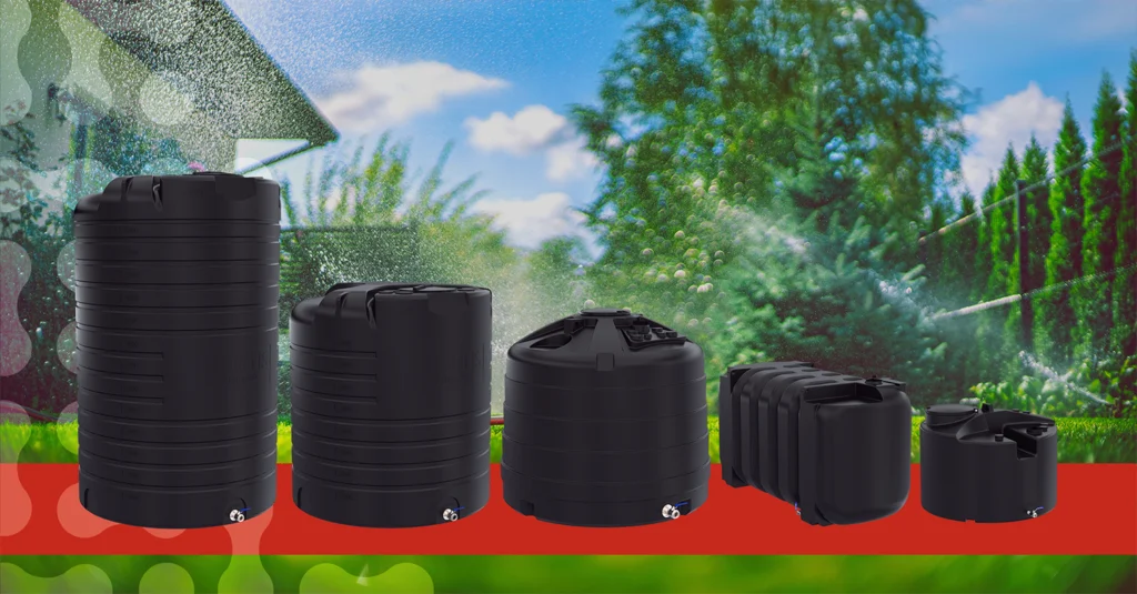 Cuve à eau de pluie 1 500 L hors sol - Fortis Aqua