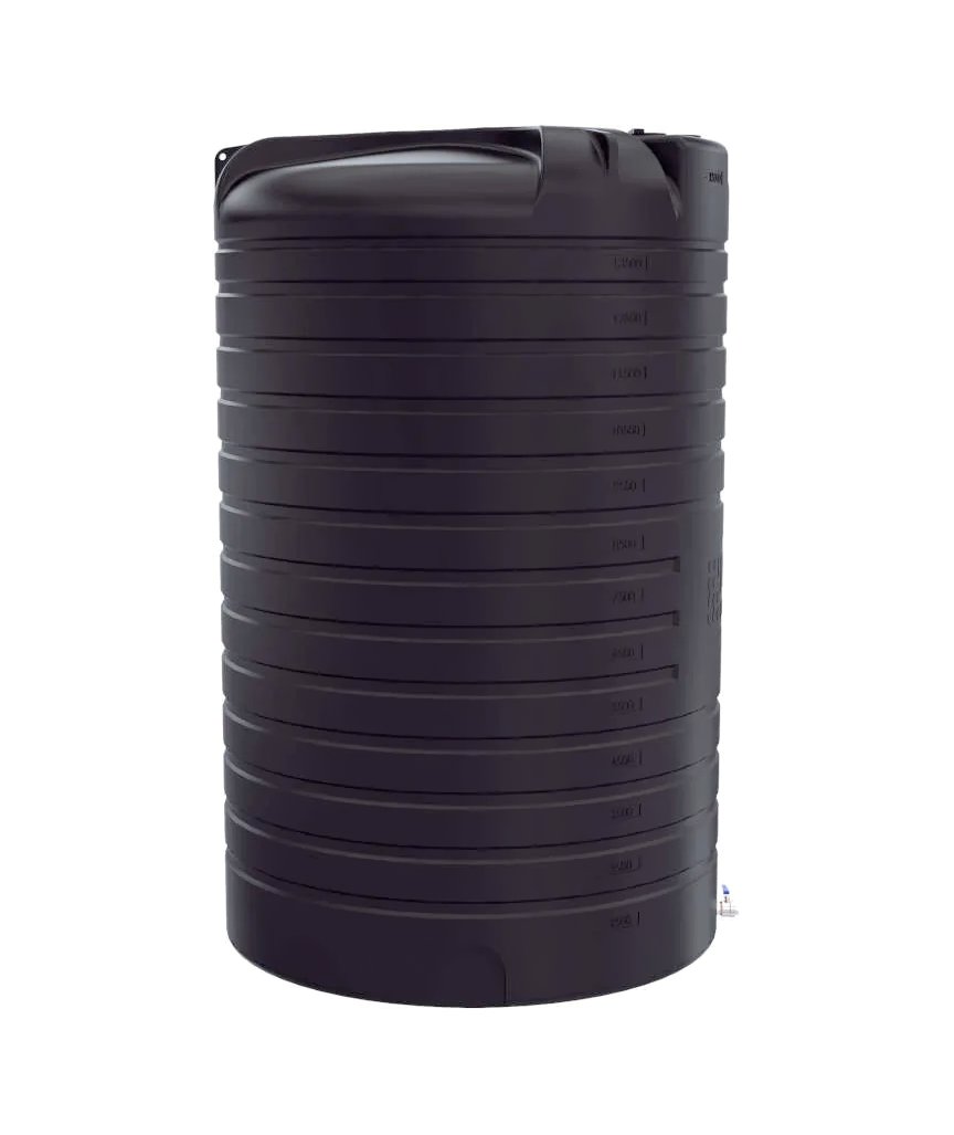 Cuve à eau de pluie 15 000 L hors sol - Fortis Aqua - vue du produit