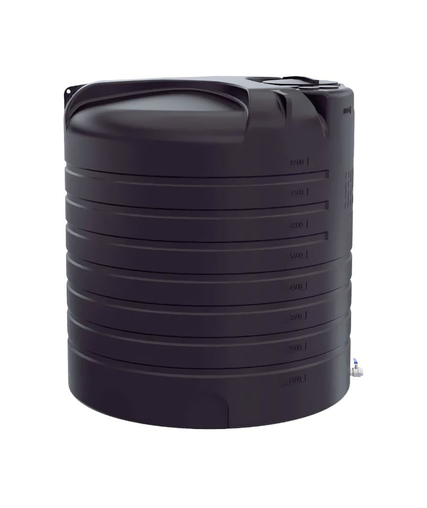 Cuve à eau de pluie 10 000 L hors sol - Fortis Aqua - vue du produit